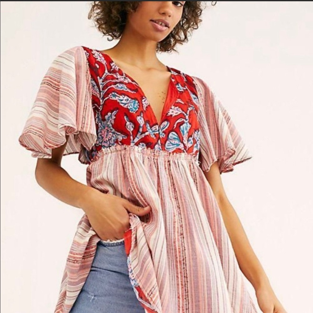 Free people shirt dress